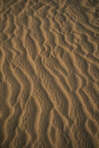 ripples on sand